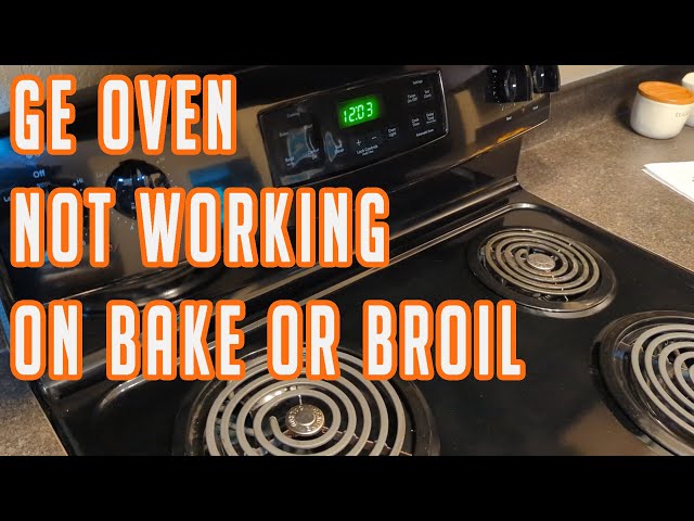 GE Oven Not Heating Evenly