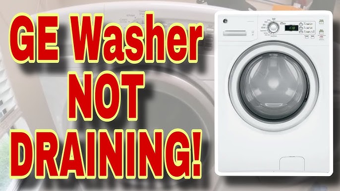GE Washer Not Draining or Spinning? Troubleshooting & Repair Costs
