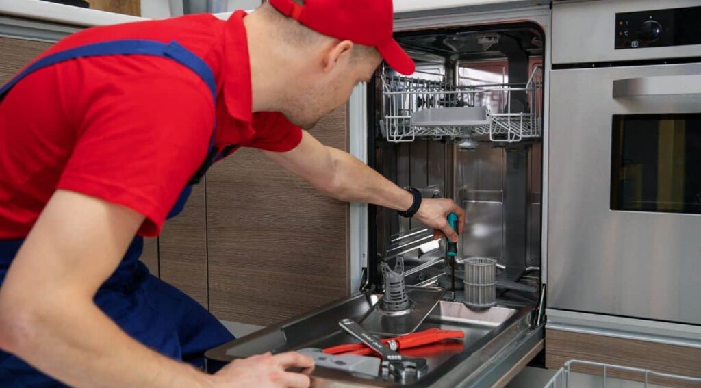 GE Dishwasher Repair in Highland Park